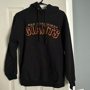 Men’s San Francisco Giants Black Hoodie ~ Size Small